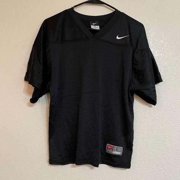 Nike Shirts & Tops Black Youth Football Jersey Poshmark